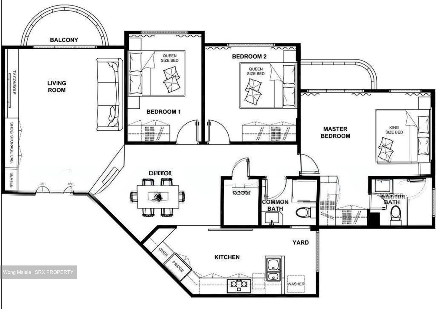 Silahis Apartments (D15), Apartment #608114801